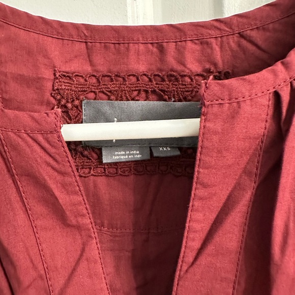 Anthropologie Somerset Burgundy Lace Dress - Picture 5 of 8